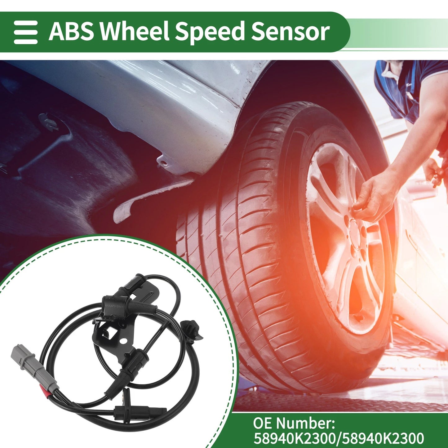 ABS Wheel Speed Sensor for Hyundai Venue Right Front (2020-2023)