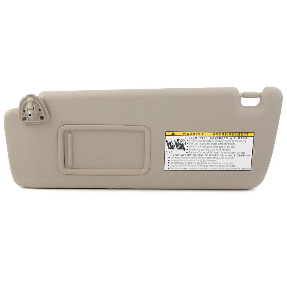 Beige Car Sun Visor Left for Toyota Highlander (2004-2007)