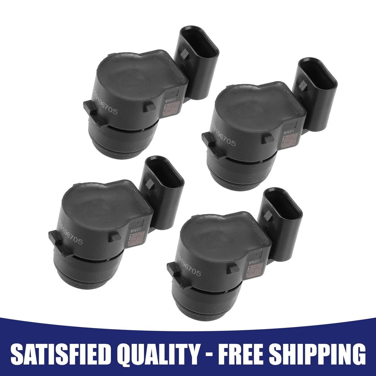 PDC Parking Assist Sensor Set of 4 for BMW 1 Series (2012-2019)
