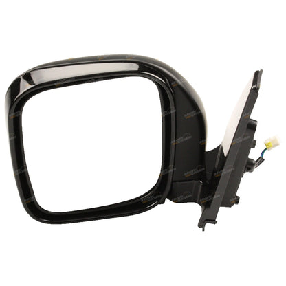 LH Black Electric Door Mirror w/ Motor for Mitsubishi Pajero NM/NP (2000-2006)