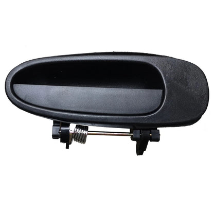 Black Outer Rear Right Door Handle for Toyota Corolla RAV4 Geo Prizm (1998-2002)