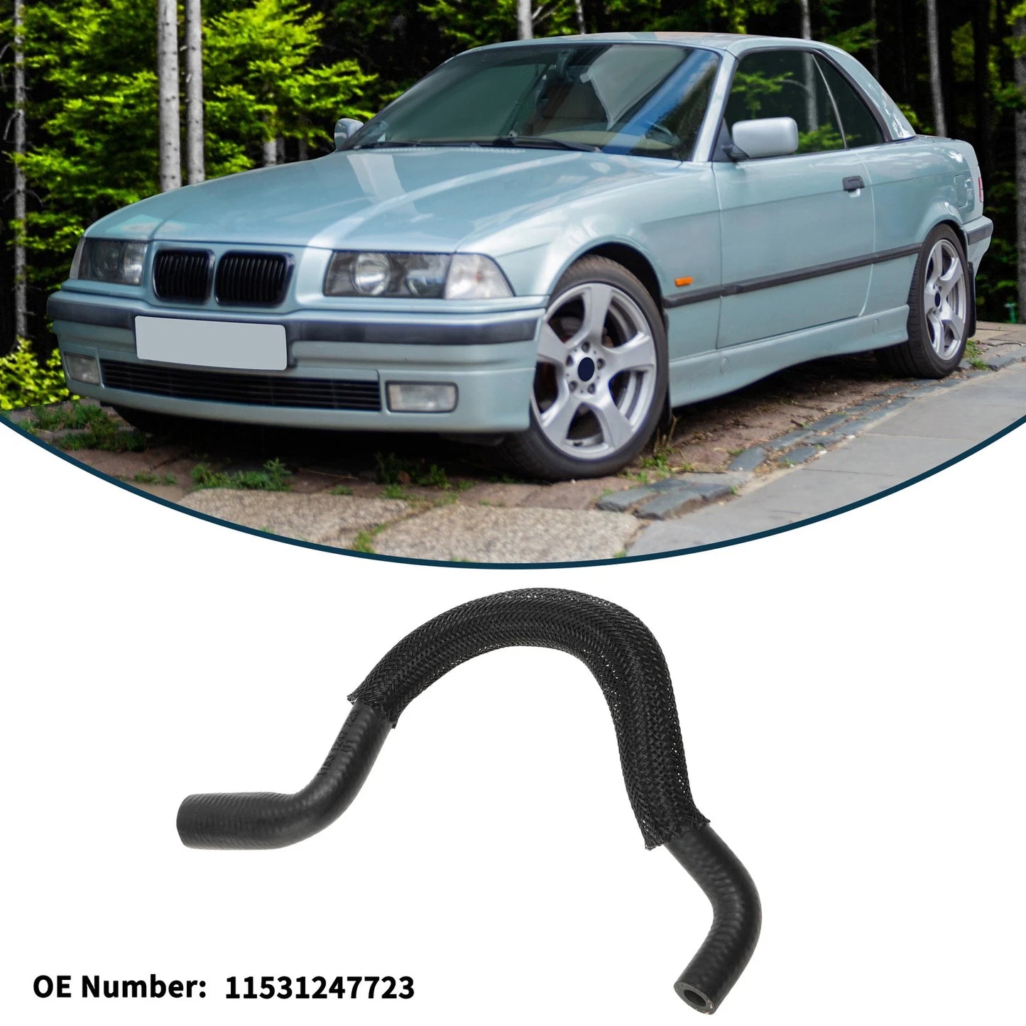 Radiator Hose for BMW 3 Series E36 (1990-1998)