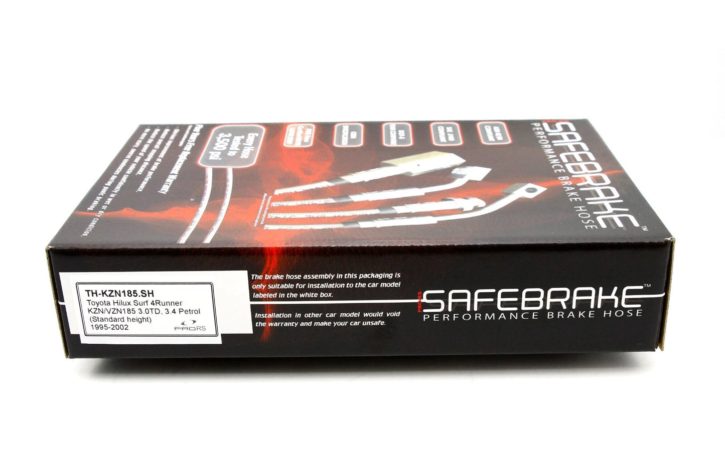 Brake Line Kit for Hilux Surf KZN/VZN185 3.0TD, 3.4L (Standard Height) (1995-2002)