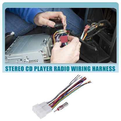 Car Stereo CD Player Radio Wiring Harness for Chevrolet