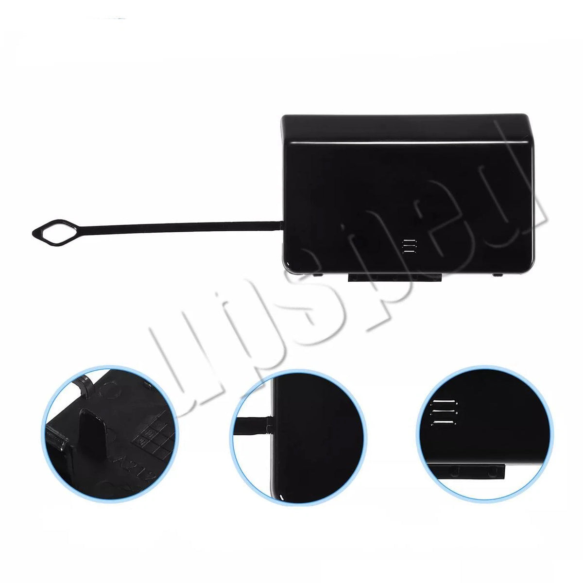 Rear Bumper Tow Hook Eye Cover Cap for Benz E-Class W212 AMG Line Sedan (2009–2013)