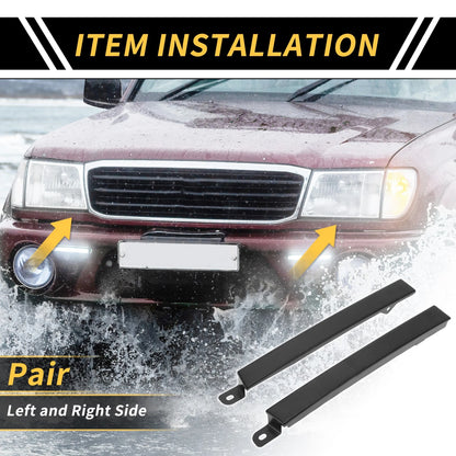 Front Bumper Grille Headlight Filler for Toyota Tacoma (1997-2000)