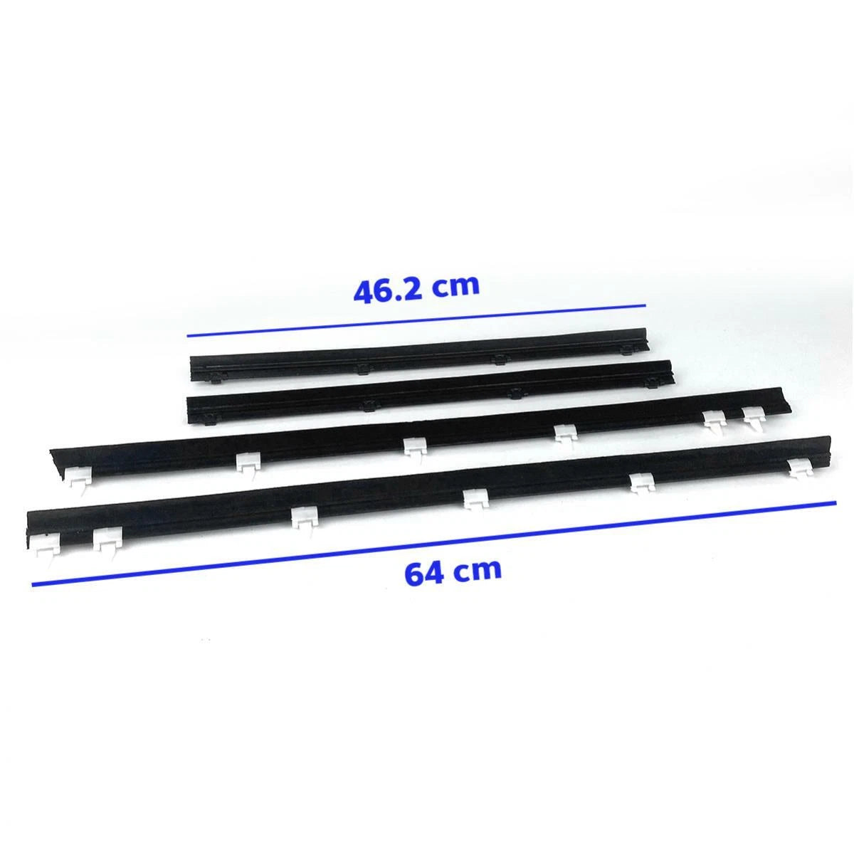 For Toyota Starlet KP60 KP61 4D Sedan 1978-84 Weatherstrip Door Belt Outer Set 4