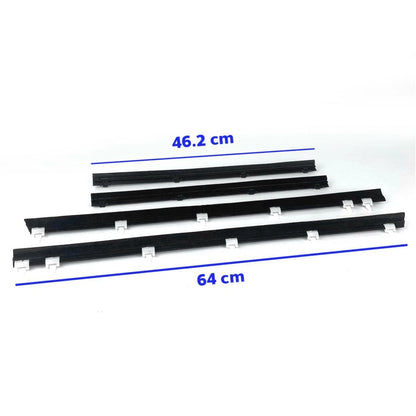 For Toyota Starlet KP60 KP61 4D Sedan 1978-84 Weatherstrip Door Belt Outer Set 4