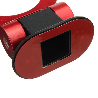 Fake Racing Tow Hook Ring for Car Trailer SUV Front Rear Bumper Decoration Red
