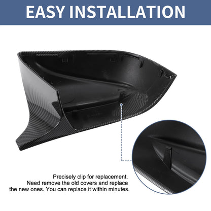 Left Right Mirror Cover Caps for Tesla Model 3 (2018-2024)