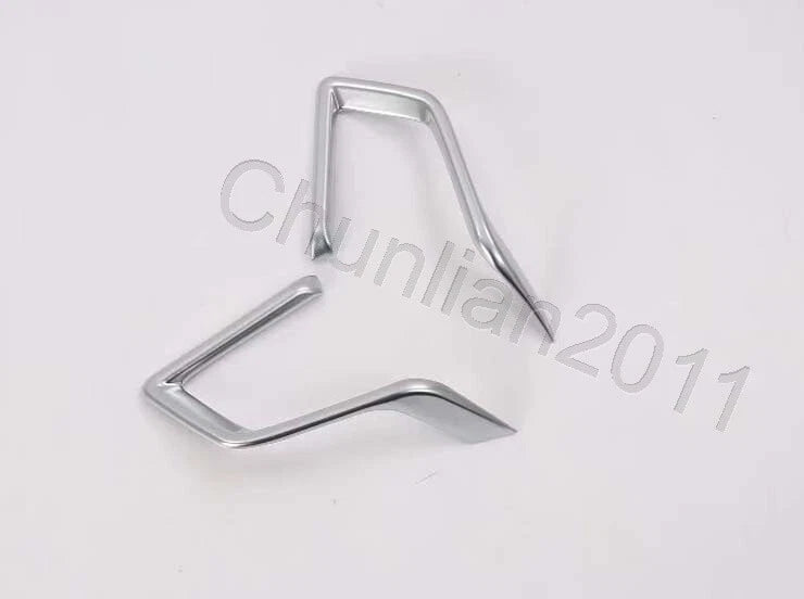 Steering Wheel Side Cover Trim for 2019-2023 Subaru Forester Silver Matte