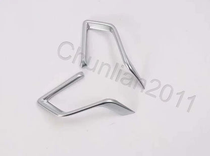 Steering Wheel Side Cover Trim for 2019-2023 Subaru Forester Silver Matte