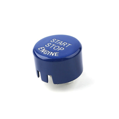 Blue Engine Start Stop Button Cover Trim for BMW 5 Series G30 (2017-2023)