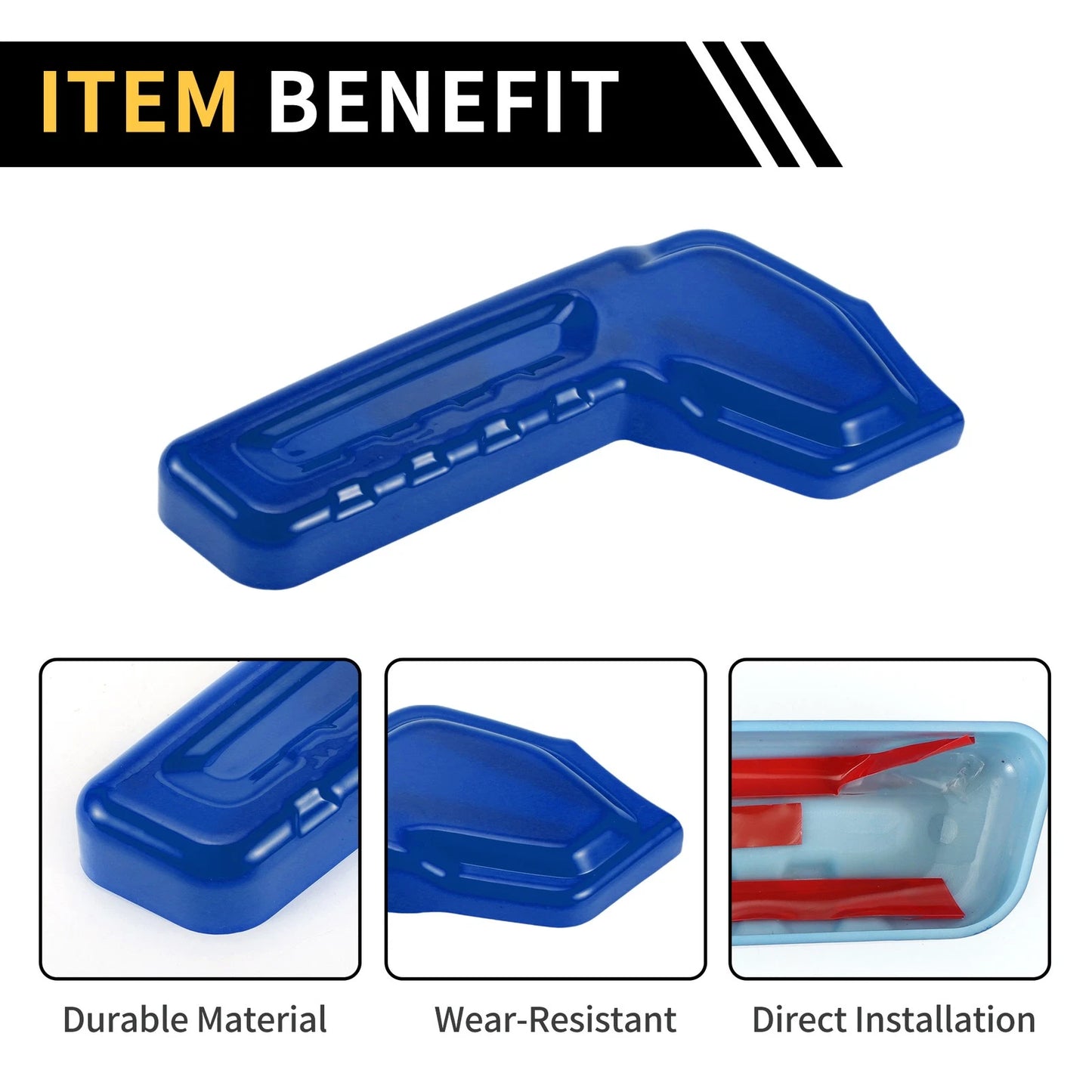 Seat Adjustment Button Cover Trim for Jeep Gladiator JT (2018-2024) Blue