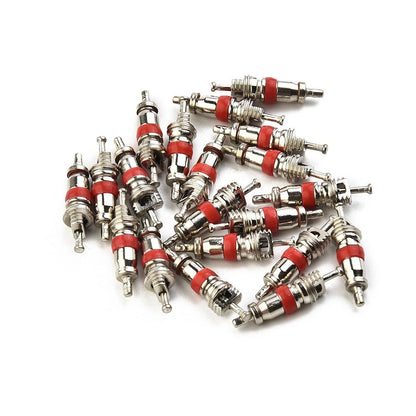 20x Tyre Valve Core Insert W/ Remover Tool for Car Bike Motorcycle Wheel