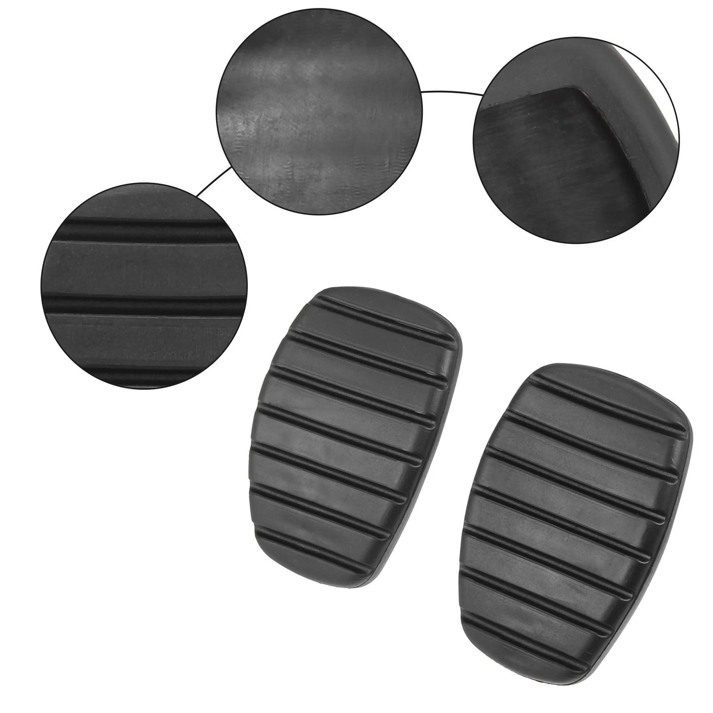 Anti-Slip Clutch Brake Pedal Covers for Nissan Kubistar X80 (2003-2010)