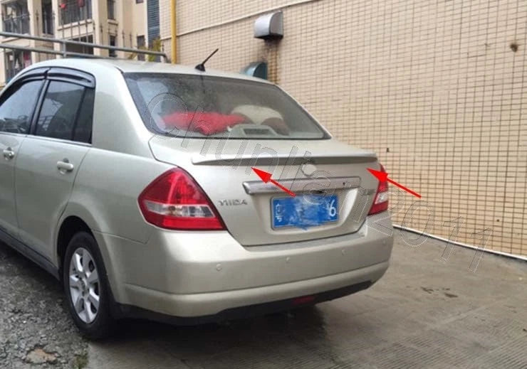Factory Style Spoiler Wing ABS for Nissan Versa Tiida Sedan (2007-2010)