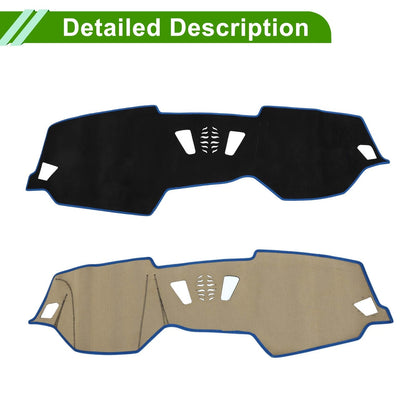 Dashboard Cover Mat for BMW 4 Series 2021-2024 Sun Protector Pad Black Blue