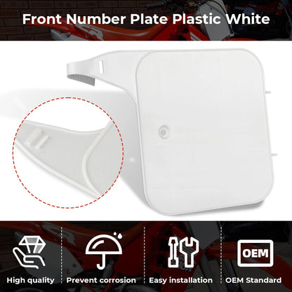 Front Number Plate for Honda CR125 CR250 CR500 (1988–1989)