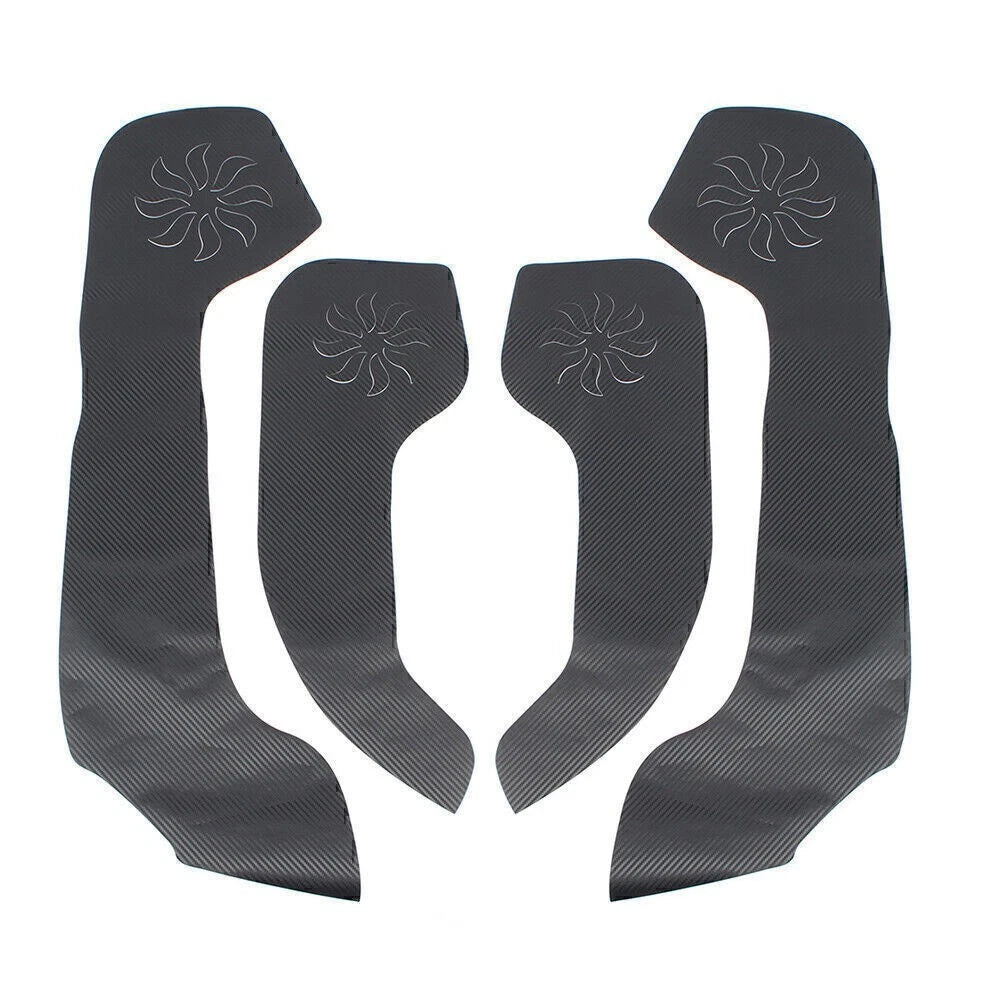 Kia Forte Door Anti Kick Pad Protection Cover Trims 4 x Pcs (2009-2013)
