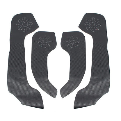 Kia Forte Door Anti Kick Pad Protection Cover Trims 4 x Pcs (2009-2013)