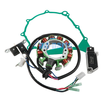 Magneto Stator Coil, Regulator Rectifier, Gasket for Yamaha SRX600 (86-87)