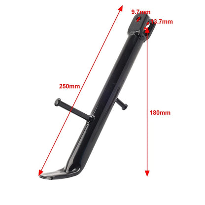 Side Support Stand Kickstand with Spring Bolts for Suzuki GN125 GS125