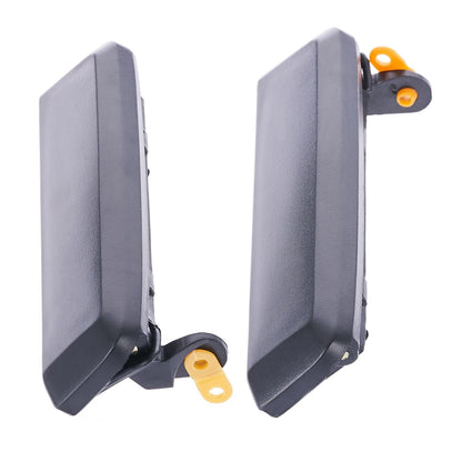 Door Handle Outer / 2 x Set Black for Nissan Navara (1986–1997)