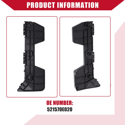 Rear Right Bumper Bracket for Toyota Highlander (2008-2013) Black