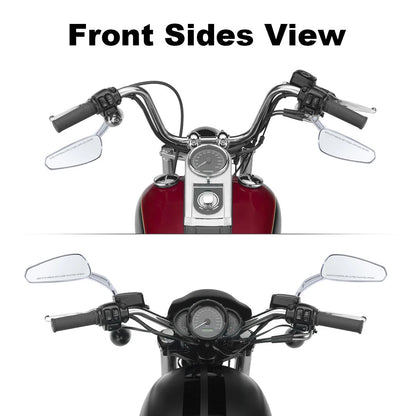 Chrome Rear-View Mirrors for Harley CVO Road Glide (2023-2024)