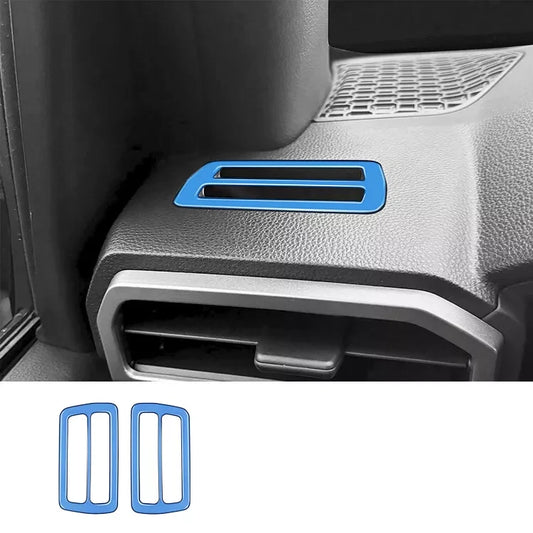 15x ABS Blue Interior Accessories Cover Trim for Toyota Tacoma (2024–2025)