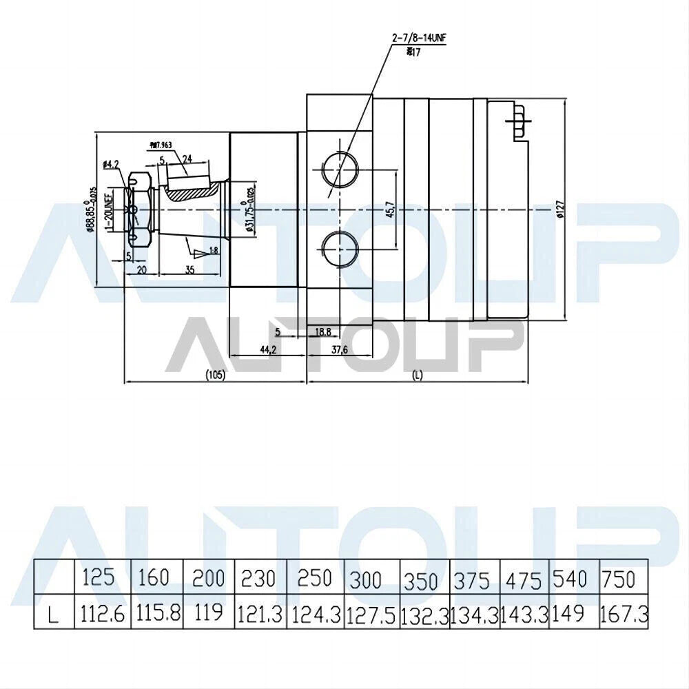 Wheel Motor for Hydro Gear HGM-15E-3051 Exmark Bad Boy