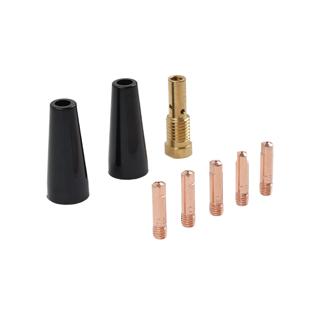 8 x 030" Nozzle Tips for 63582 63583 Flux 125 MIG Torch (No Year Available)
