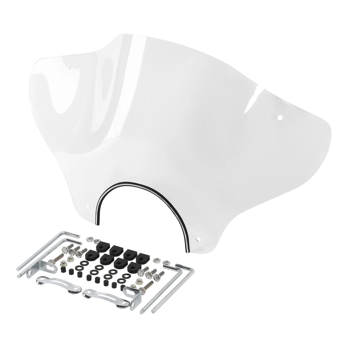 7/8" Windshield for Kawasaki Vulcan VN500 750 800 900 1500 1600 2000