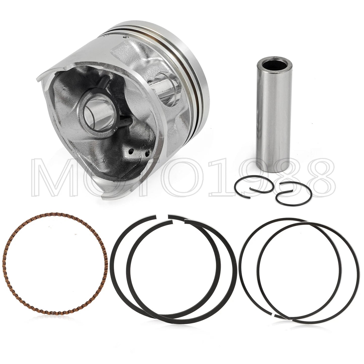 Piston Kit Ring & Gasket for Yamaha Golf Cart Gas G14