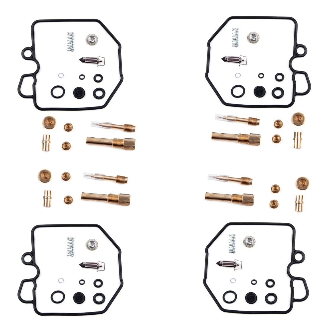Carburetor Repair Rebuild Kit for Honda CM400A CM400T (1979) - 4 Sets