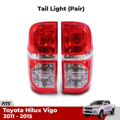 Tail Light Rear Lamp L+R Fits Toyota Hilux SR5 Vigo KUN26 Ute Truck 2011-15 D06