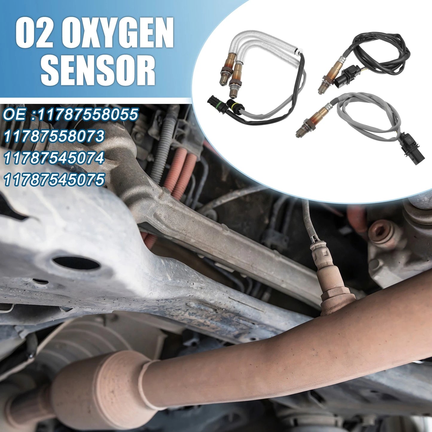 Oxygen Sensor Set for BMW X3 (2007-2010)