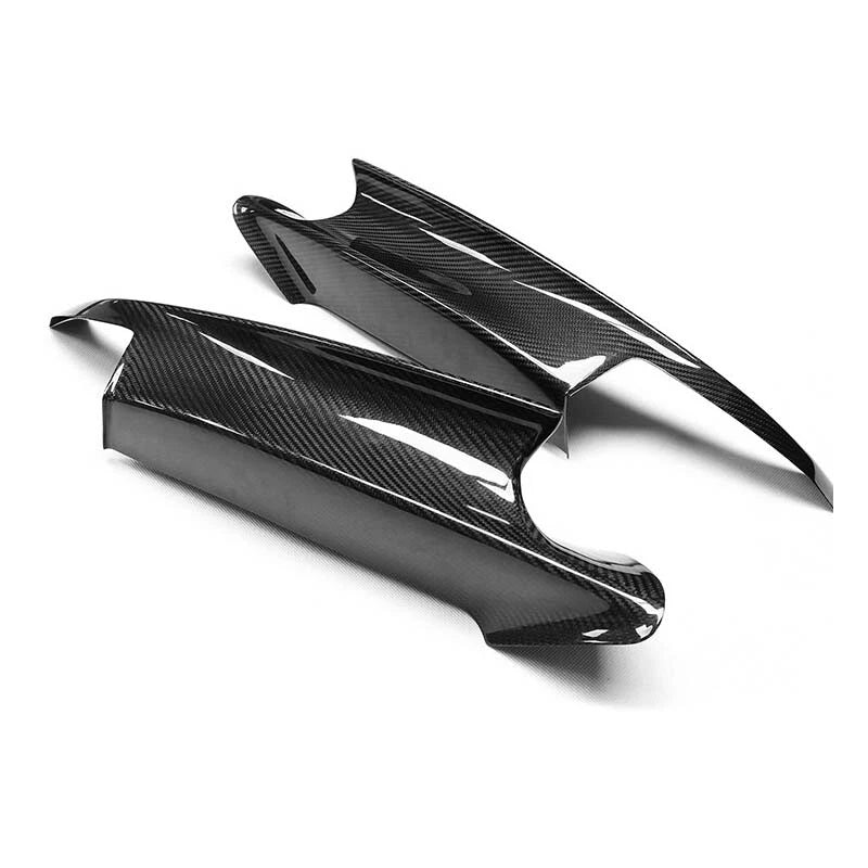 DRY Carbon Fiber Front Bumper Lip Splitters Spoiler For BMW 2008-2013 E90 E92 M3