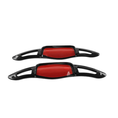 Black Steering Wheel Paddle Shifter Extensions for Toyota Camry Corolla Avalon