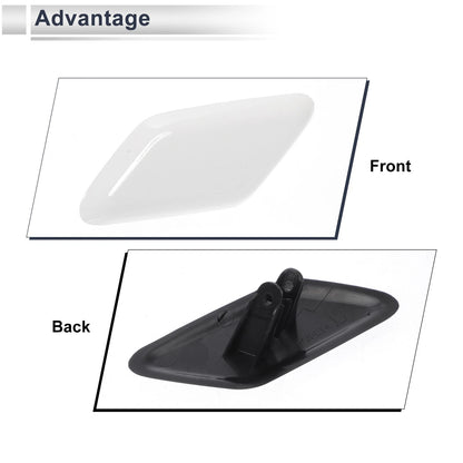 Bumper Headlight Washer Nozzle Cover for Volvo C30 (2010-2011)