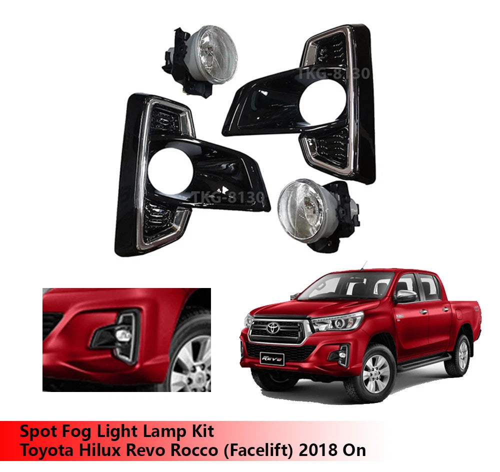 Fog Light Lamp Kit for Toyota Hilux Revo Rocco (Facelift) (2018 - )