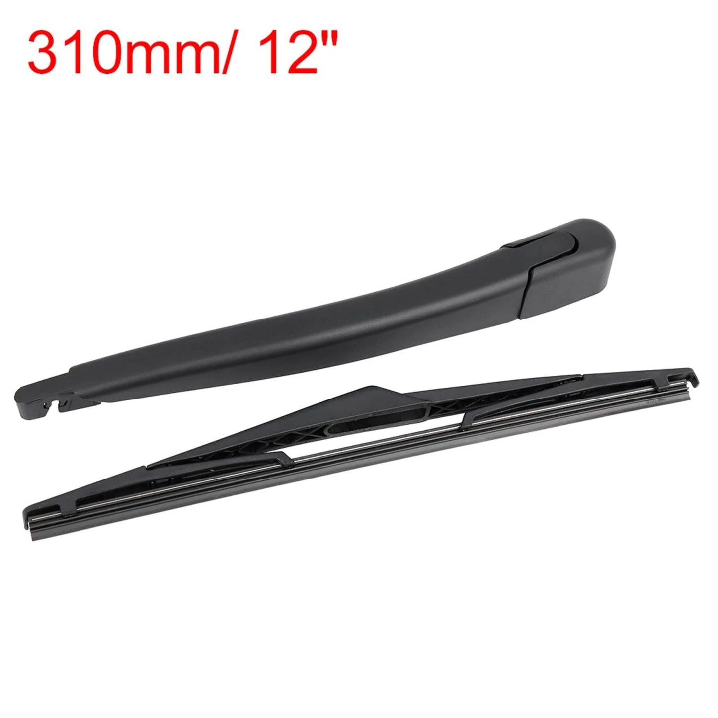 12" Rear Window Wiper Blade Arm Set for Ford Fiesta (2011-2018)