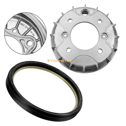 Front Brake Drum Hub Dust Seal Kit for Honda TRX400FW Foreman (1995–2001)