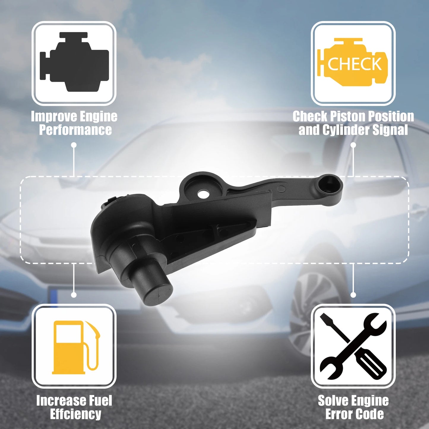 Crankshaft Position Sensor for Peugeot 206 207 (2000-2014)