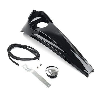 Stretched Dash Panel & Gas Tank Cap for Harley Electra Glide Ultra (2014-2023)