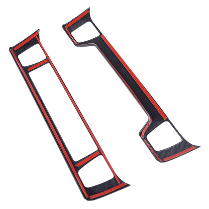 Carbon Fiber Seat Heater Switch Bezel Cover for Toyota RAV4 (2019)