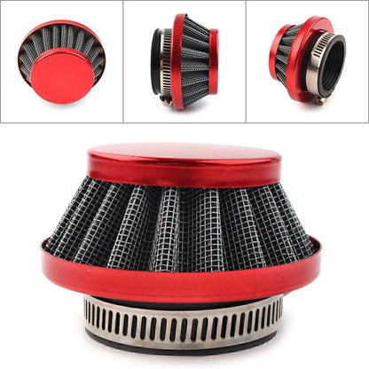 Red Air Filter 42 44mm for 47 49cc 2-Stroke Mini Dirt Pocket Bike ATV Quad