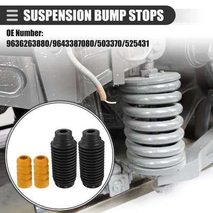 Front Suspension Bump Stop Shock Absorber Boots for PEUGEOT