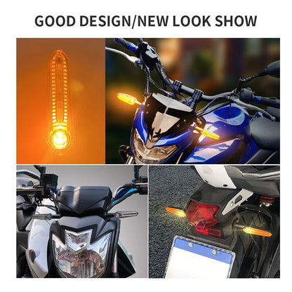 LED Turn Signal Light Amber Lamp for YAMAHA MT07 MT09 MT-10 TRACER FZ6R XSR900
